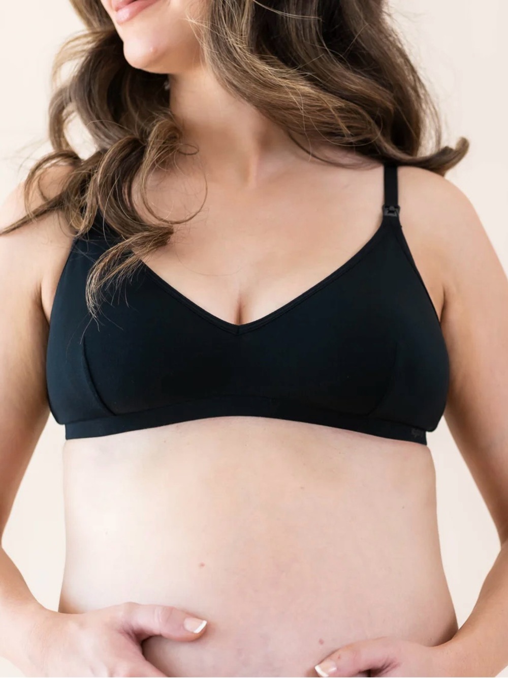 Kyte Baby Midnight Black Nursing Bra Size Large